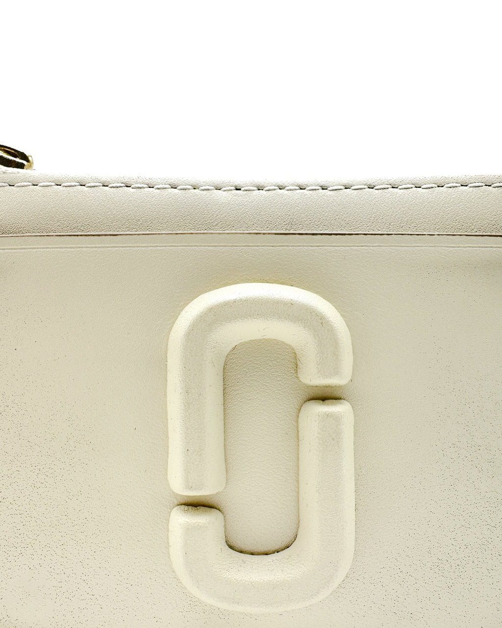 MARC JACOBS - TOP ZIP MULTI WALLET WHITE