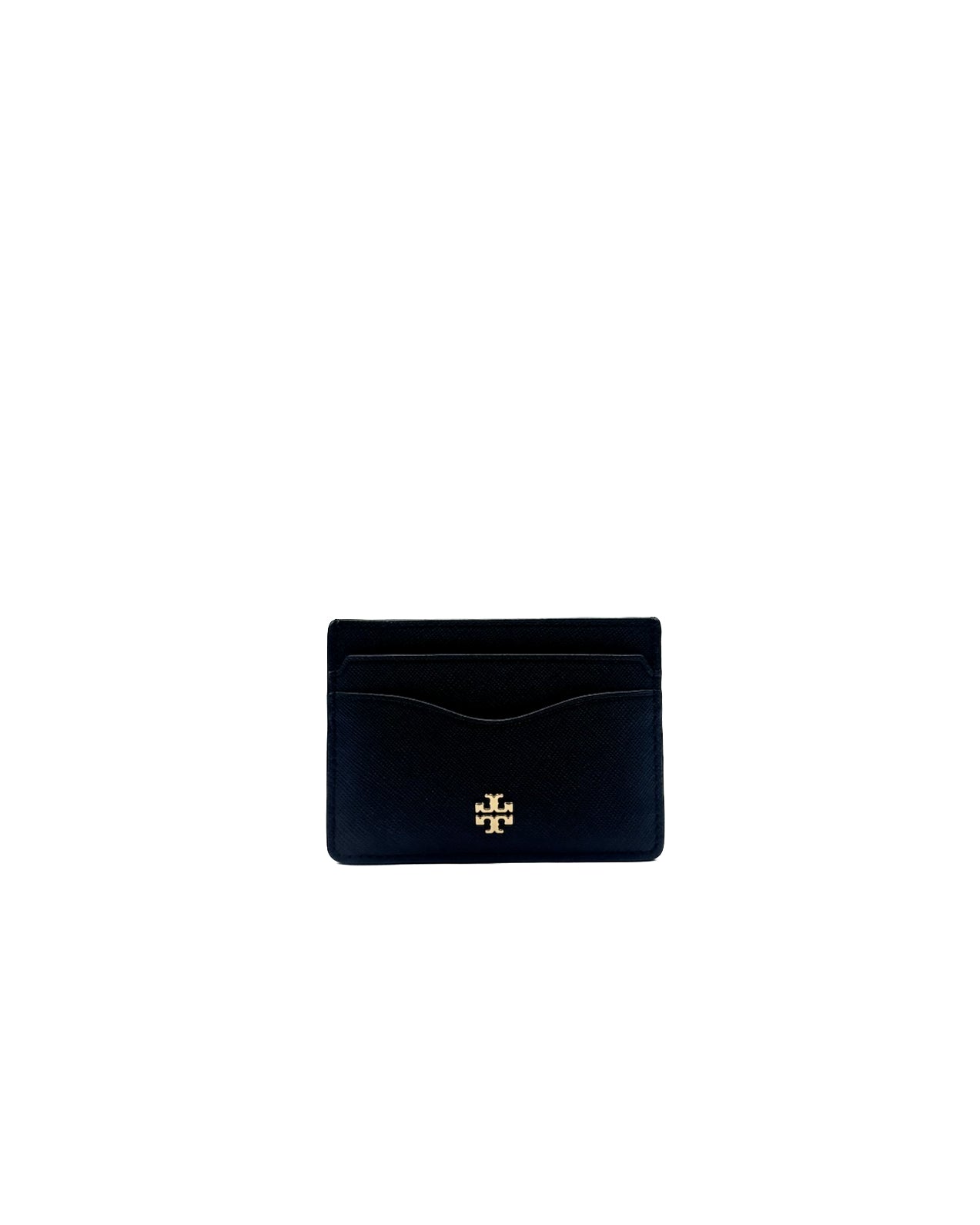 TORY BURCH - EMERSON SLIM CARD CASE BLACK