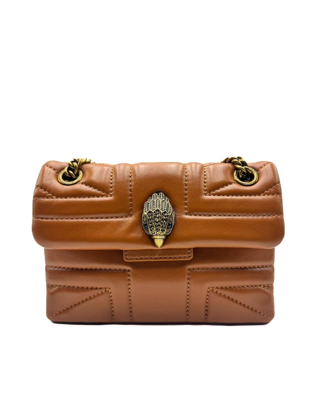 KURT GEIGER - MINI UNION JACK BAG TAN