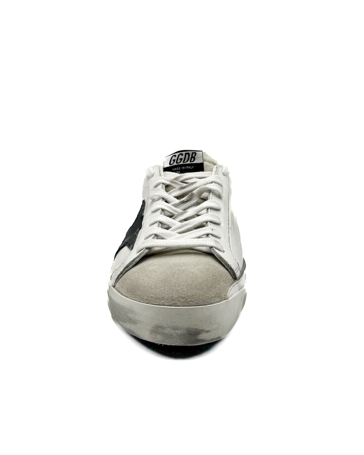 GOLDEN GOOSE - SUPER STAR WHITE/ICE/NAVY BLUE