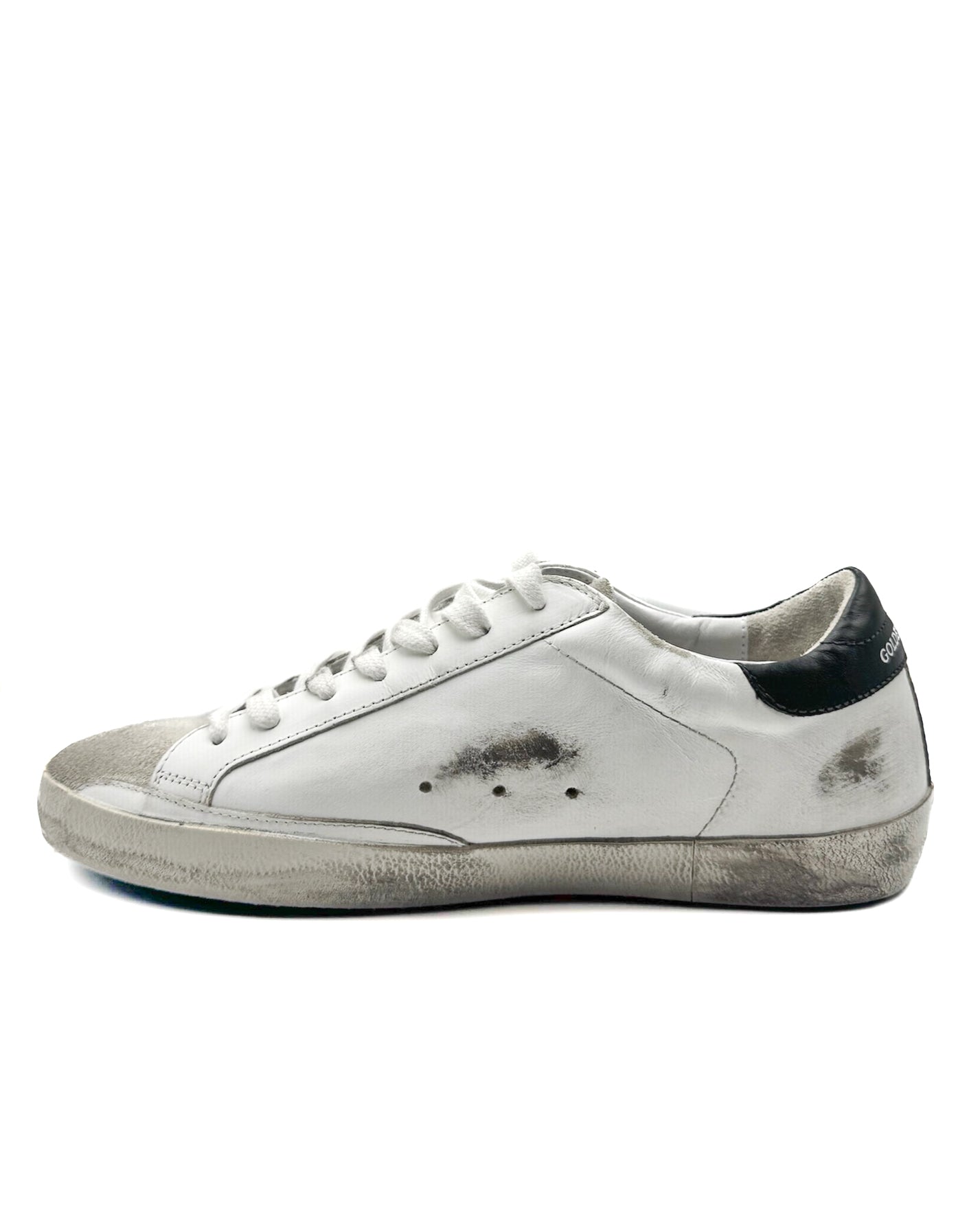 GOLDEN GOOSE - SUPER STAR WHITE/ICE/SIENNA/ARMY GREEN