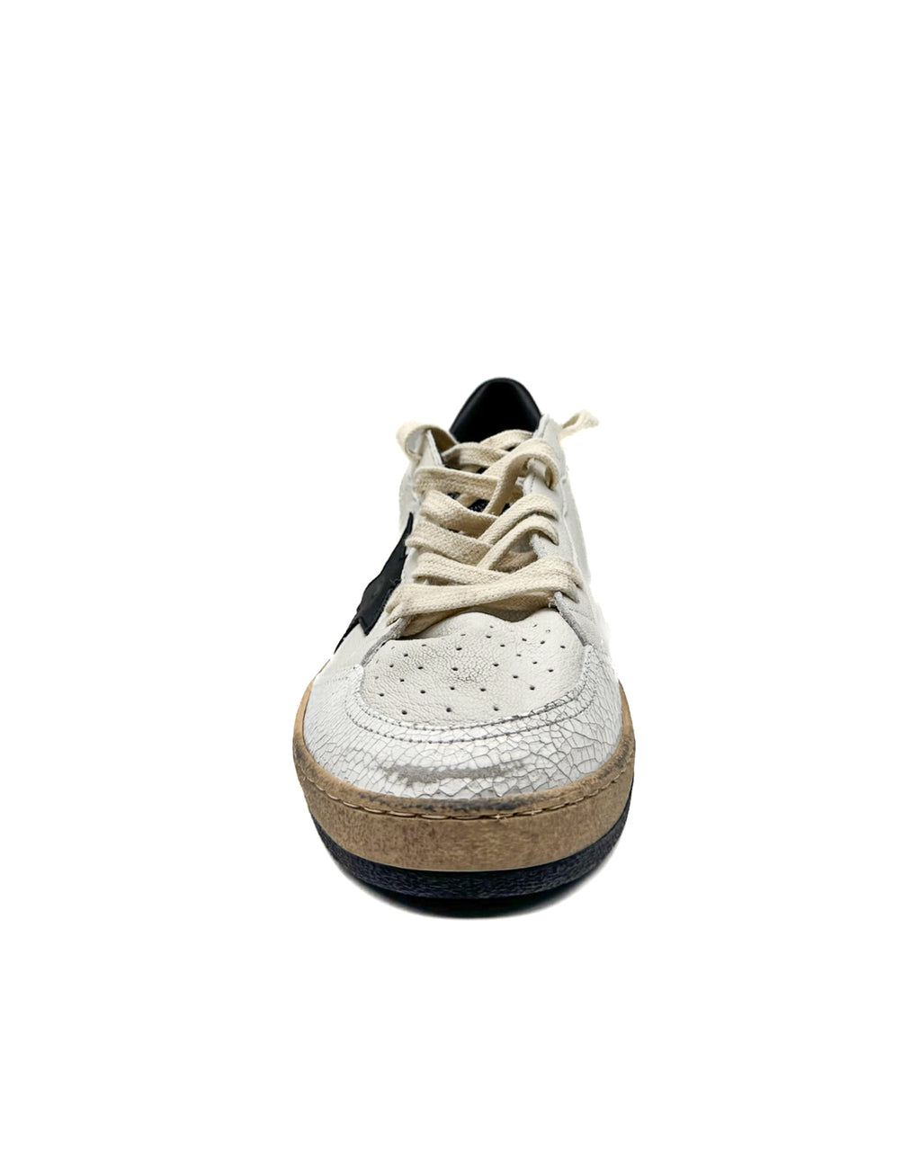 GOLDEN GOOSE - BALL STAR WHITE/BLACK