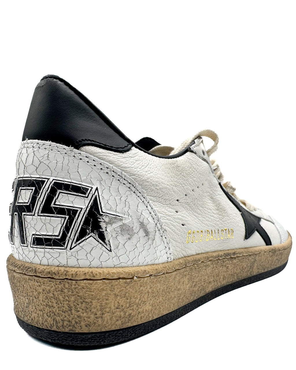 GOLDEN GOOSE - BALL STAR WHITE/BLACK