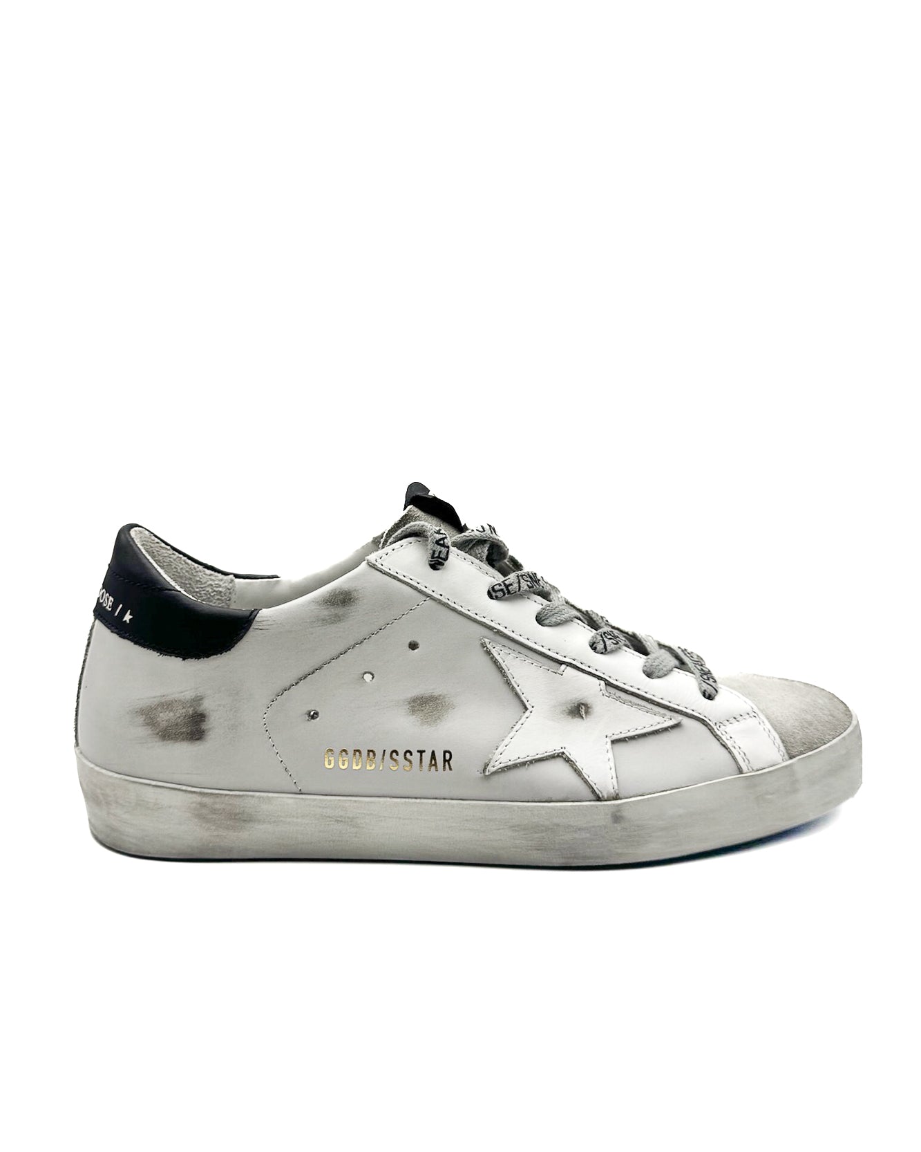 GOLDEN GOOSE - SUPER STAR (WOMAN) ICE/LIGTH GREY/WHITE/BLACK