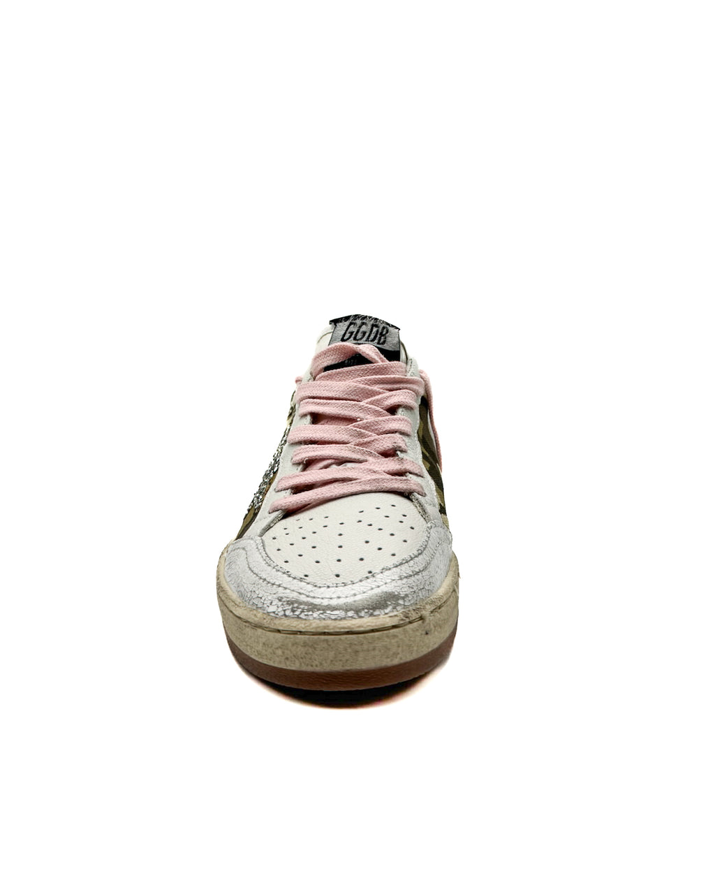 GOLDEN GOOSE - BALL STAR WHITE/CAMOUFLAGE/SIL