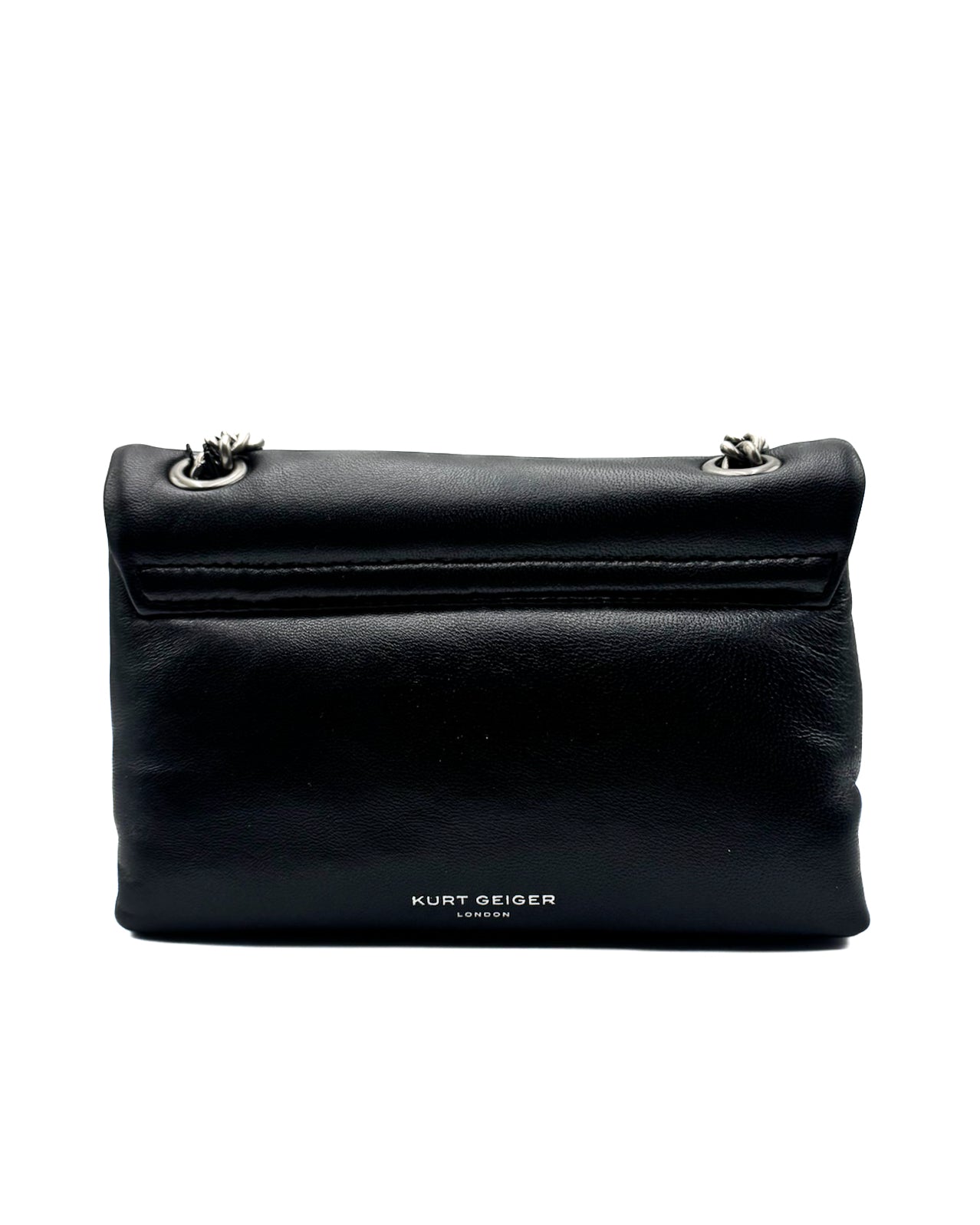 KURT GEIGER - LEATHER MINI KEW BAG BLACK