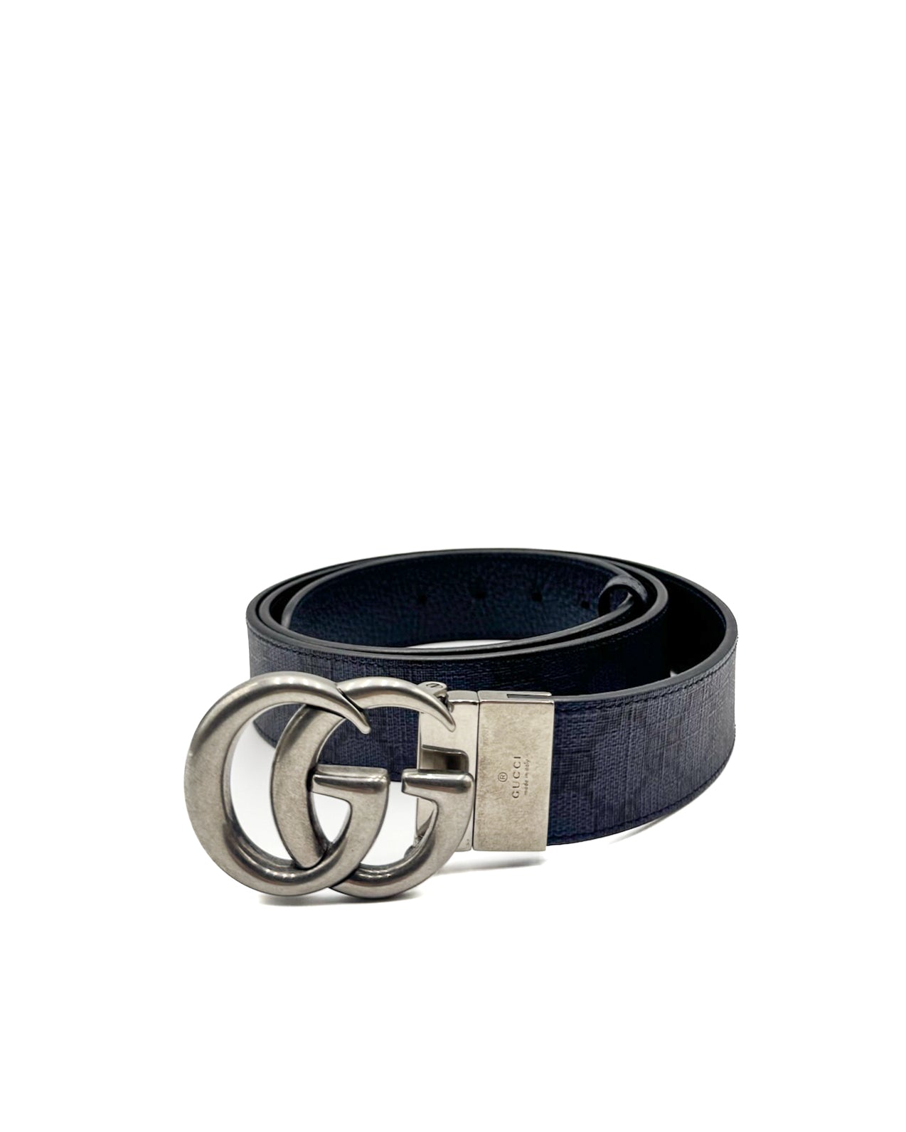 GUCCI - MBELT W BLUE DK