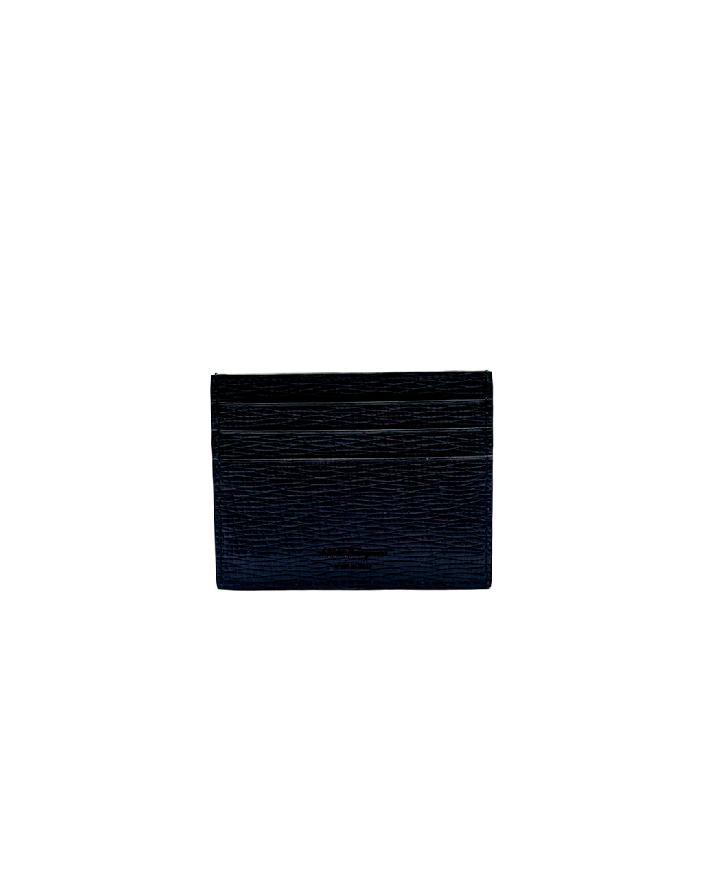 FERRAGAMO - GANCINI CARD HOLDER BLACK