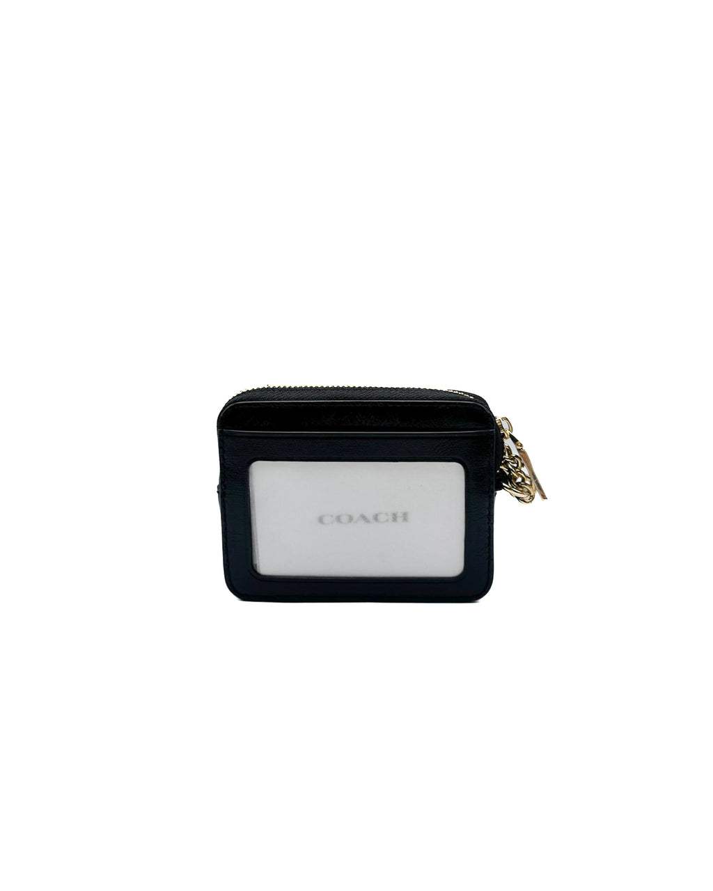 COACH - RFB ZIP CC GLOSSY BLACK