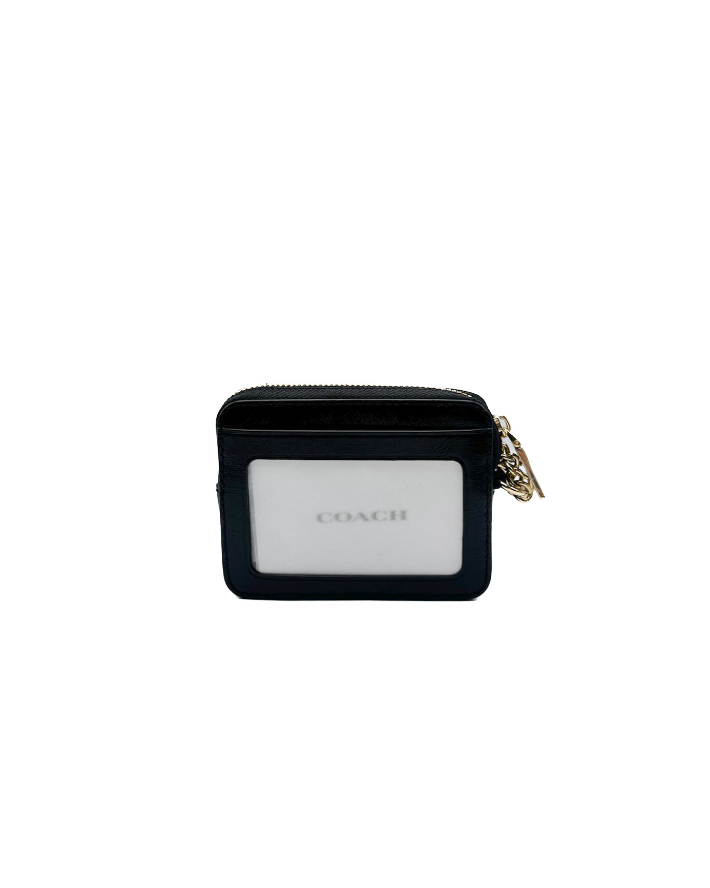 COACH - RFB ZIP CC GLOSSY BLACK