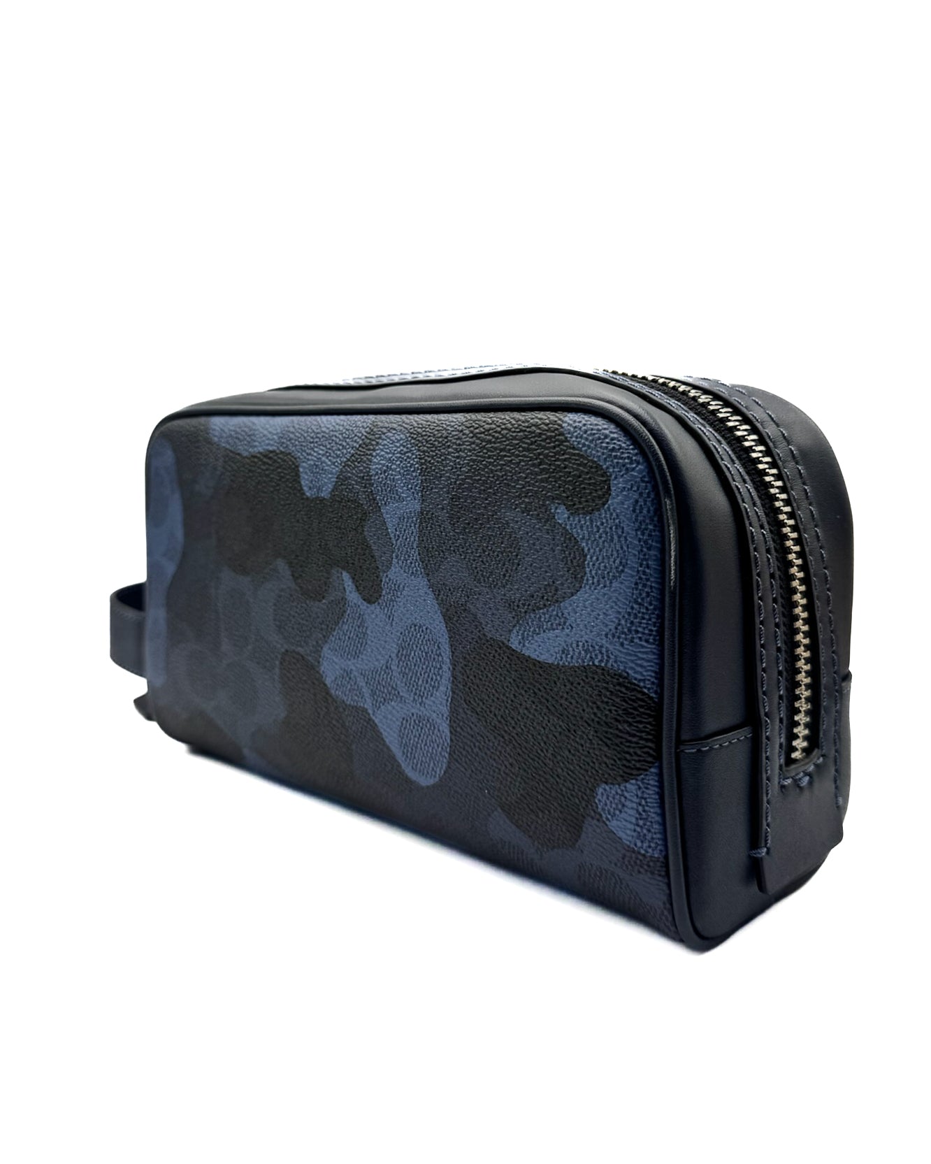 COACH - SM TRAVEL KIT CAMO BLUE MULTI