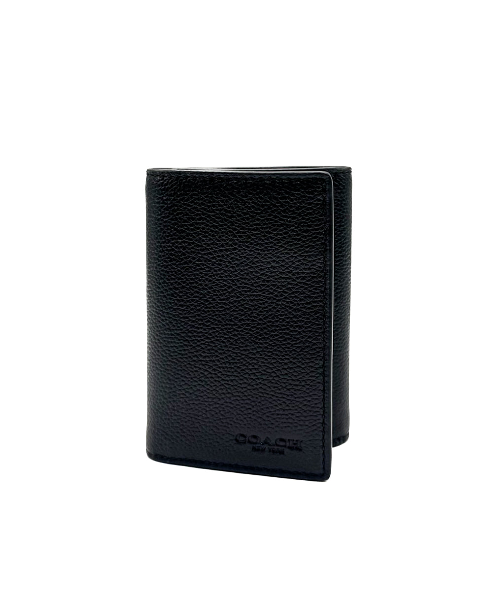 COACH - TRIFOLD WLT SPRTCLF BLACK