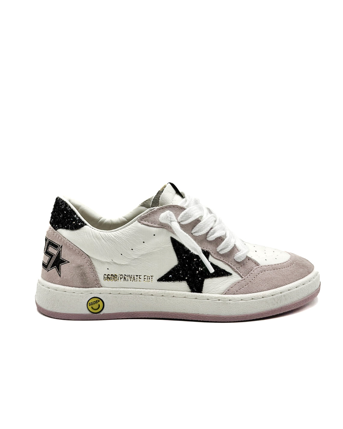 GOLDEN GOOSE - BALL STAR NEW WHITE/PINK/BLACK
