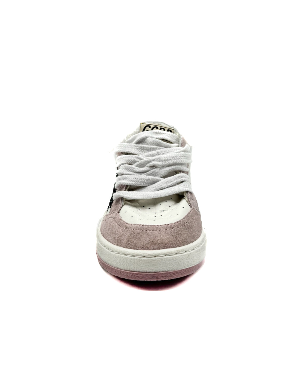 GOLDEN GOOSE - BALL STAR NEW WHITE/PINK/BLACK