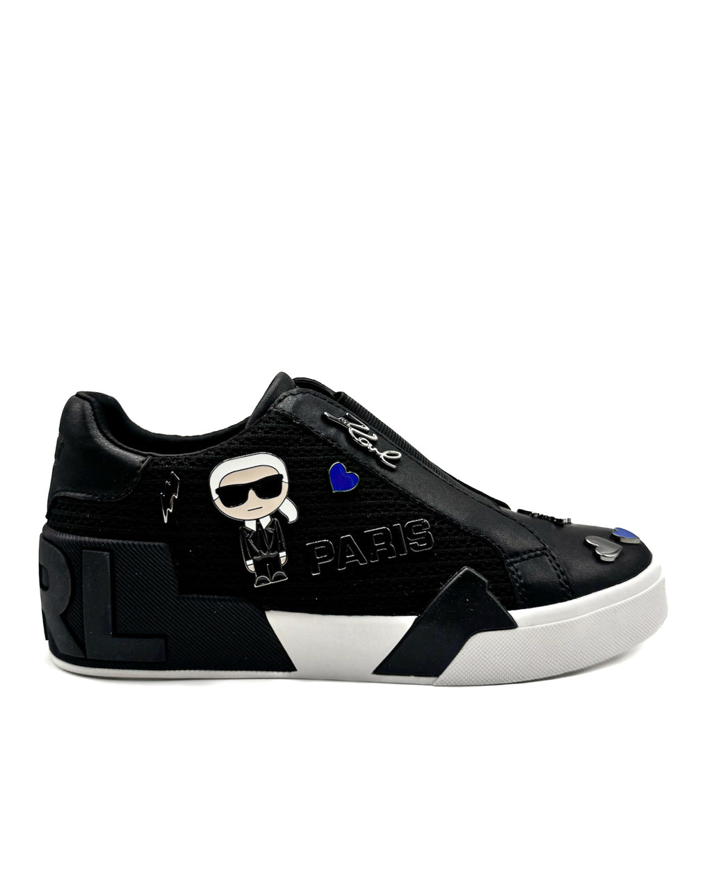 KARL LAGERFELD - MAVISE SLIP ON SNE BLACK