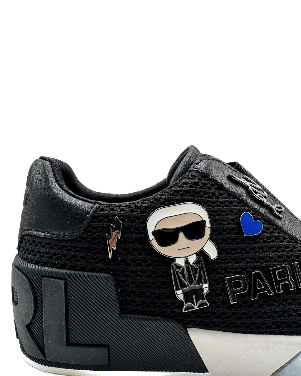 KARL LAGERFELD - MAVISE SLIP ON SNE BLACK