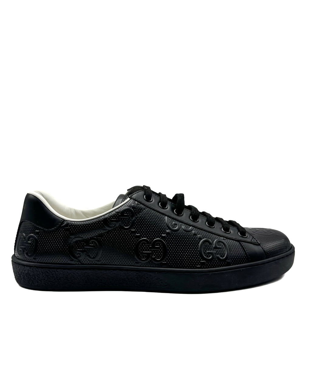 GUCCI - GG TENIS 20 CALF/TEENK BLACK/BLACK