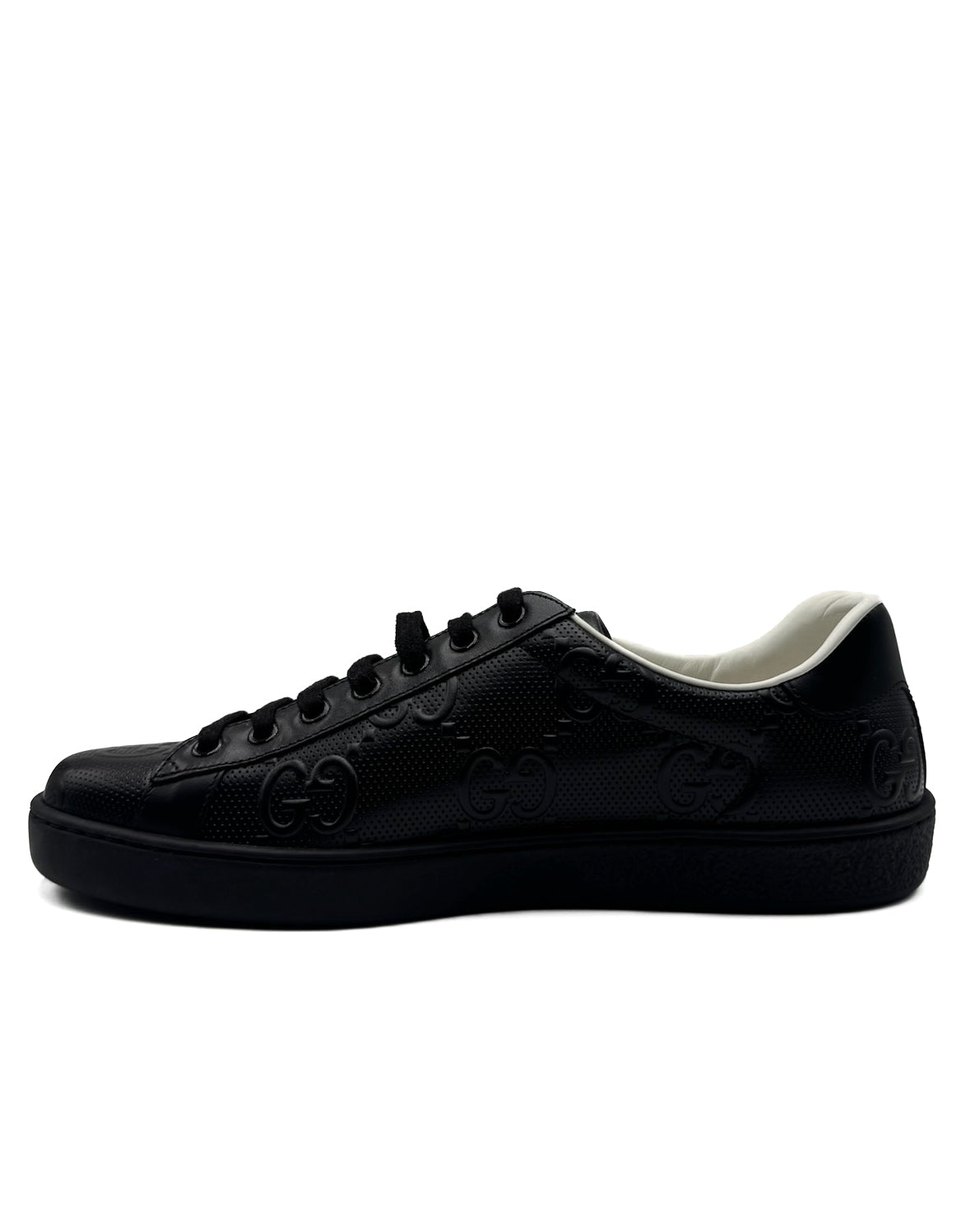 GUCCI - GG TENIS 20 CALF/TEENK BLACK/BLACK