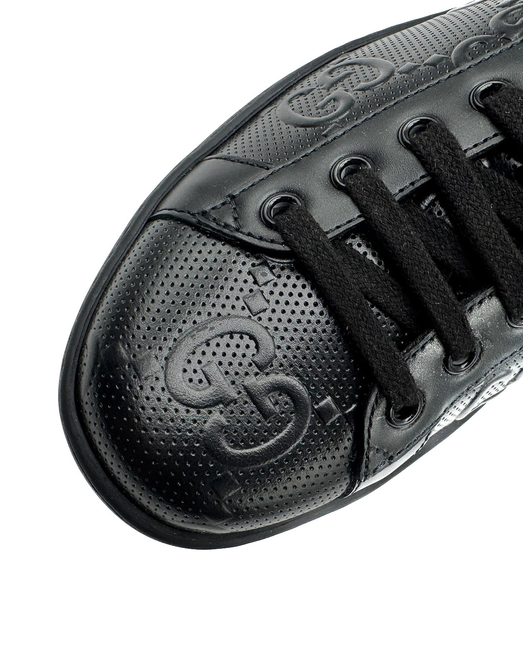 GUCCI - GG TENIS 20 CALF/TEENK BLACK/BLACK