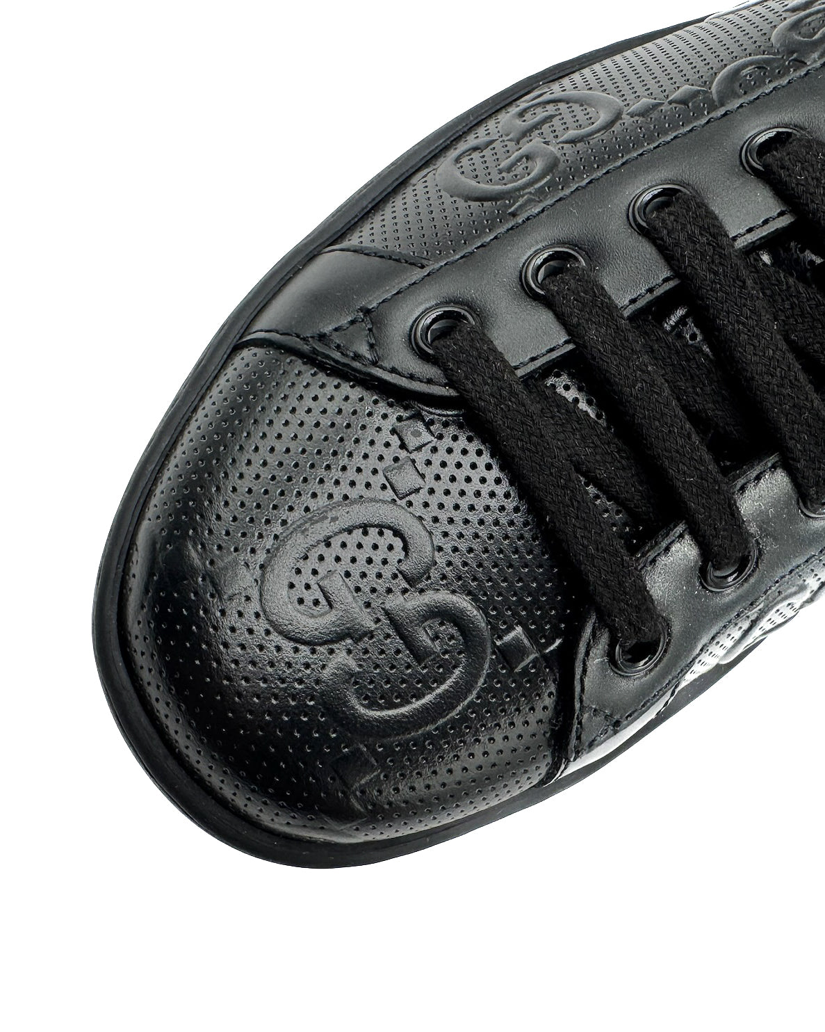 GUCCI - GG TENIS 20 CALF/TEENK BLACK/BLACK