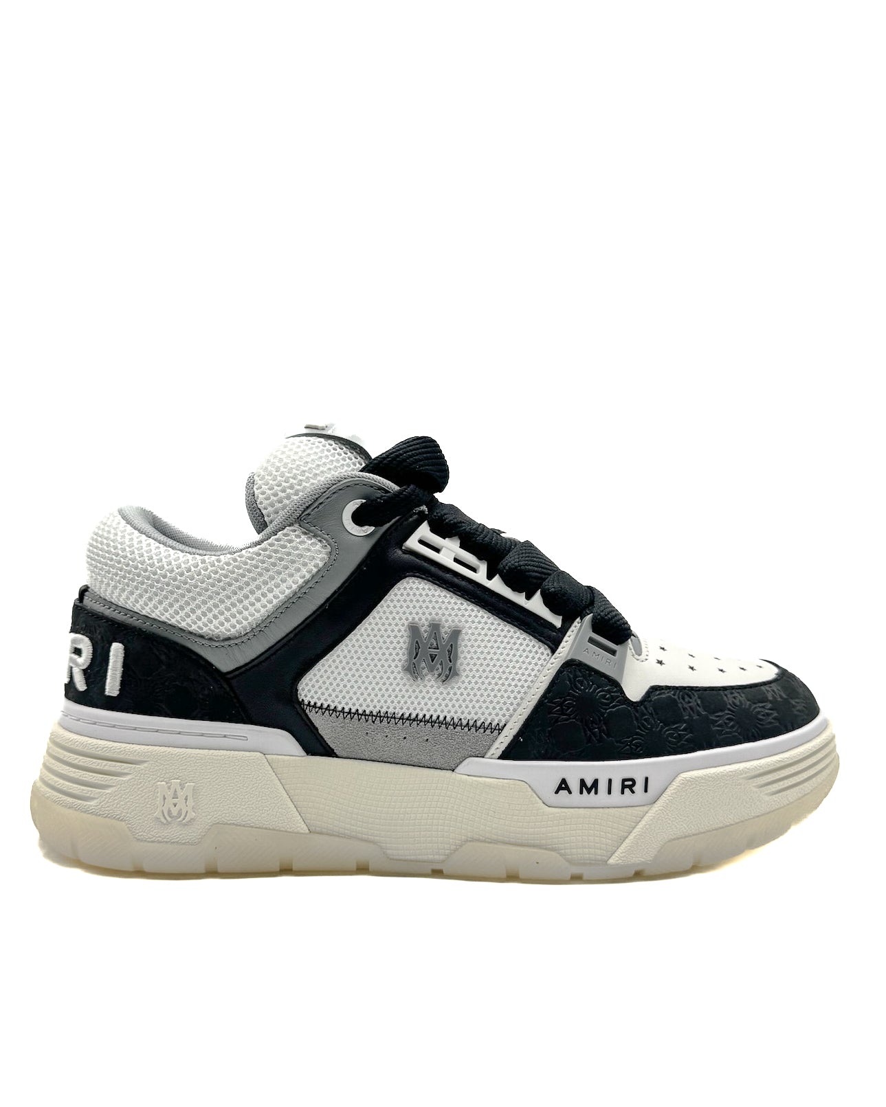 AMIRI - MA QUAD DEBOSSED NUBUCK MA 1 BLACK