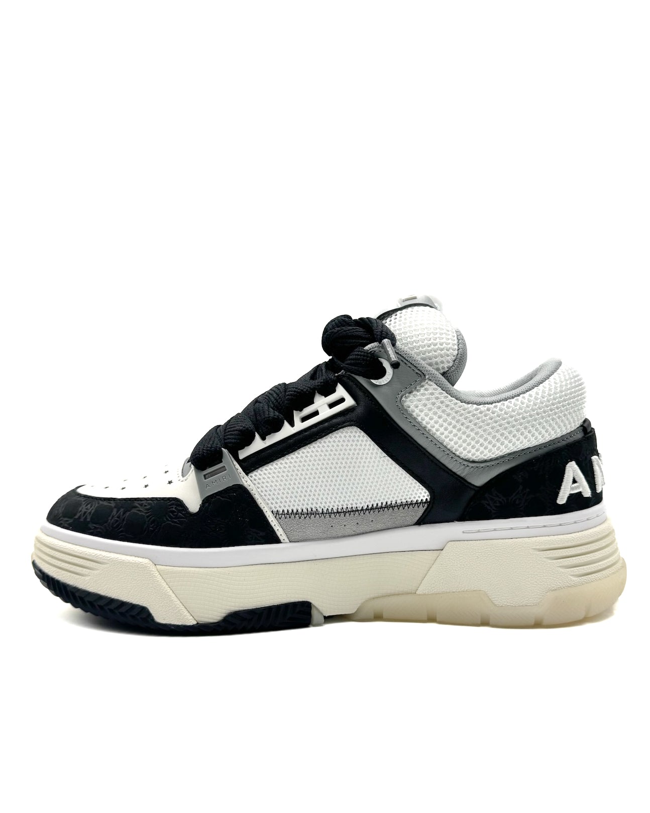 AMIRI - MA QUAD DEBOSSED NUBUCK MA 1 BLACK
