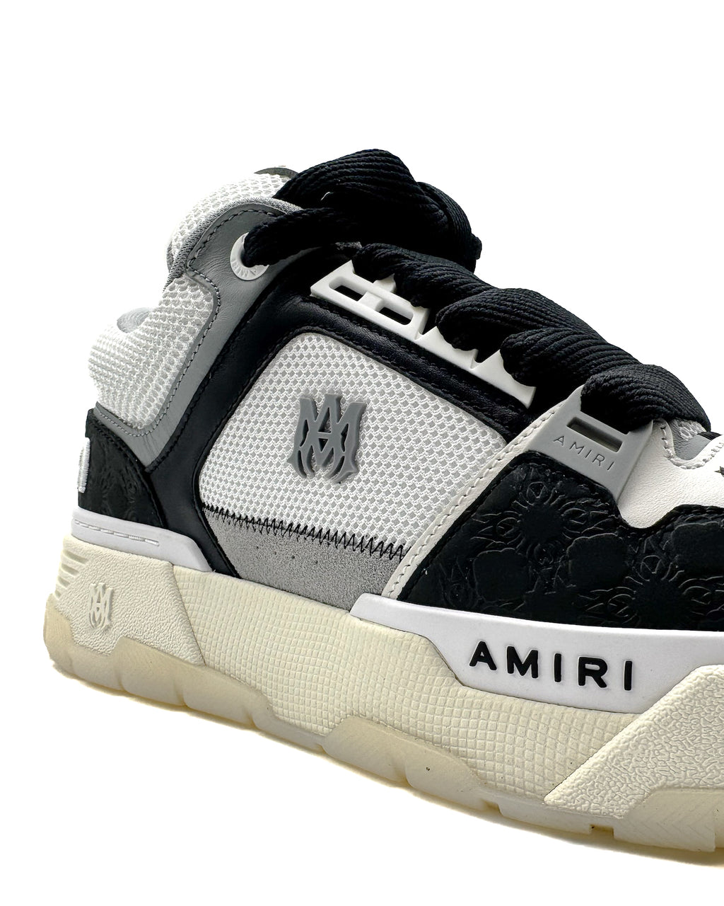 AMIRI - MA QUAD DEBOSSED NUBUCK MA 1 BLACK