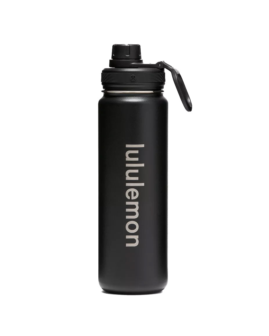 LULULEMON - BACK TO LIFE SPORT BOTTLE 24 OZ BLACK