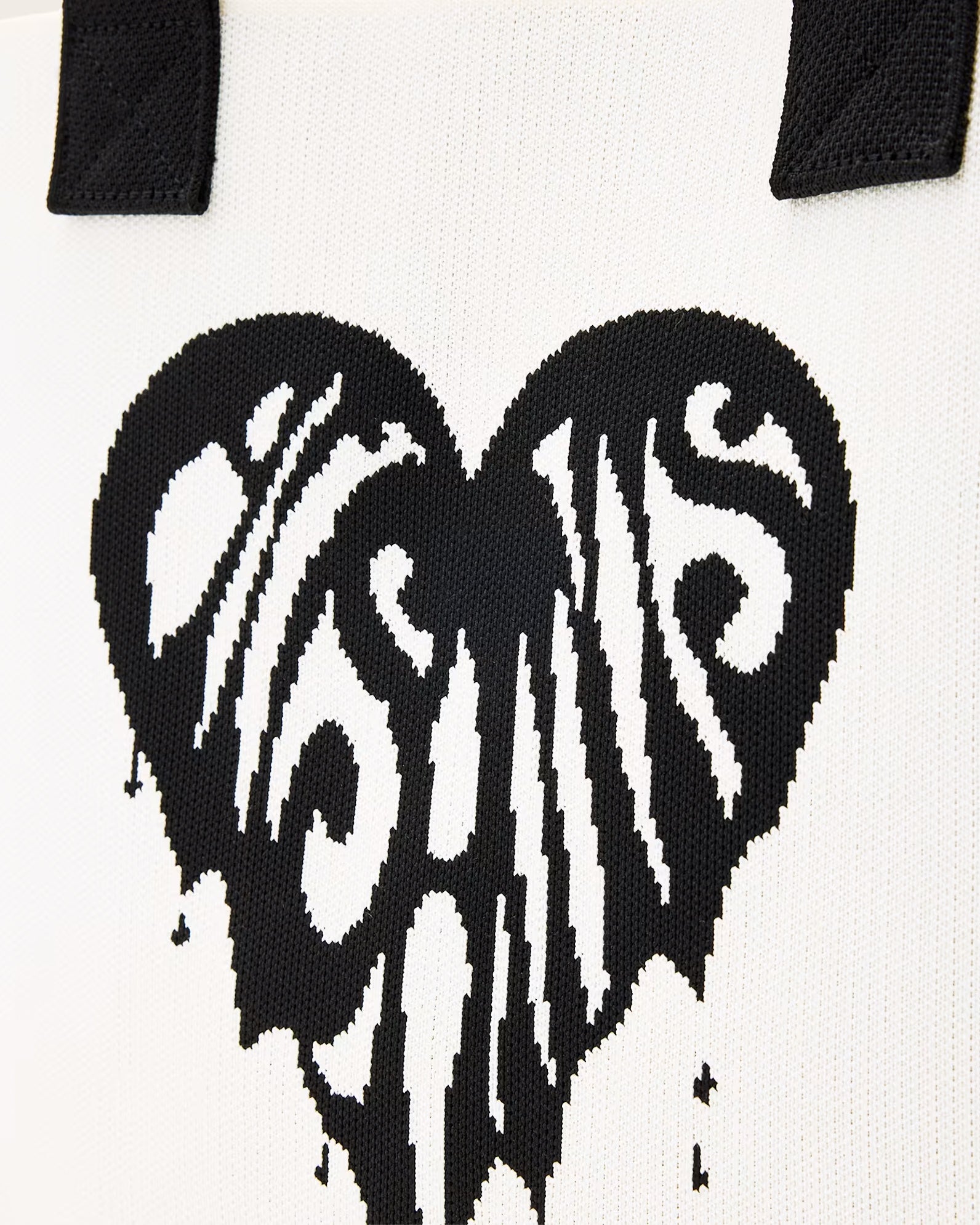 ALL SAINTS - IZZY HEART E/W TOTE WHITE