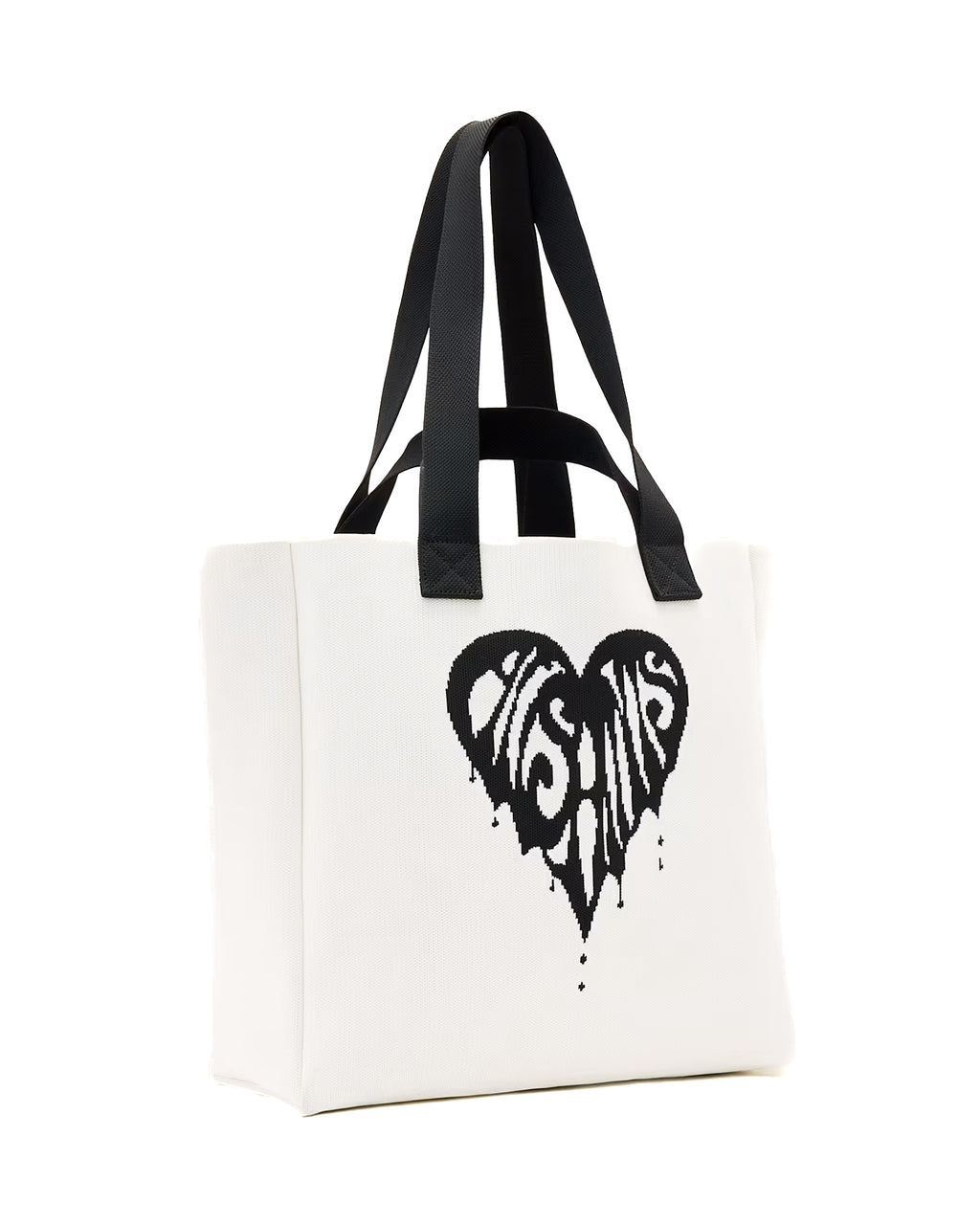 ALL SAINTS - IZZY HEART E/W TOTE WHITE
