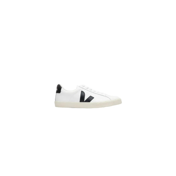 VEJA - ESPLAR LOGO LEATHER EXTRA WHITE BLACK