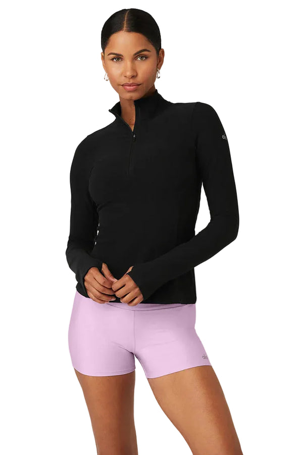 ALOSOFT 1/2 ZIP RAPID PULLOVER BLACK