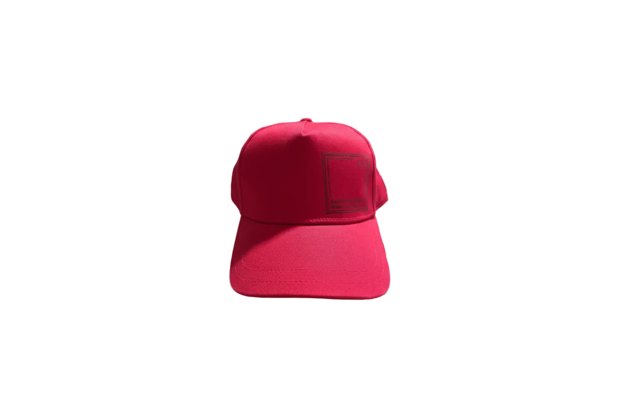 ARMANI - AX BASEBALL HAT RED