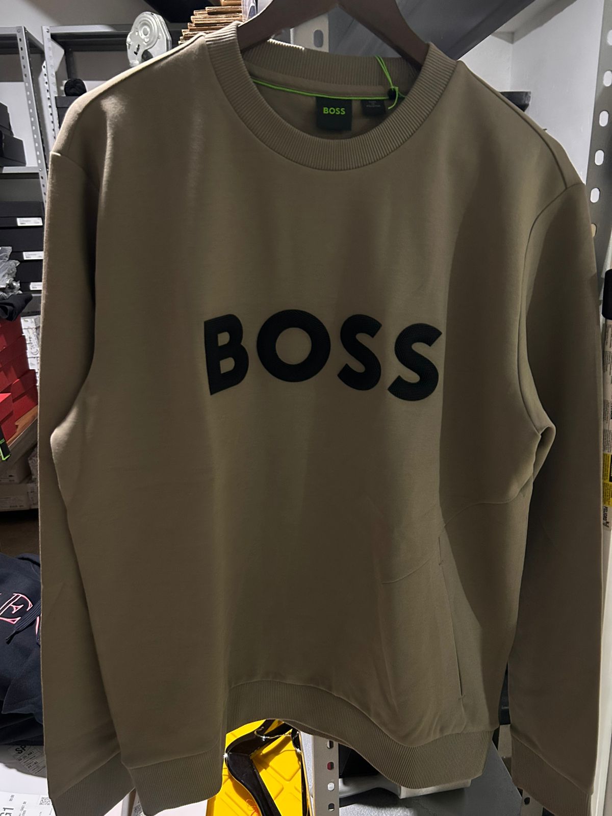 BOSS - SALBO 1 50510350 PASTEL GREEN