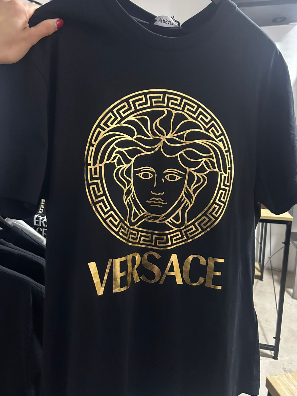 VERSACE - BLACK+GOLD VERSACE AND GREEKS BLACK
