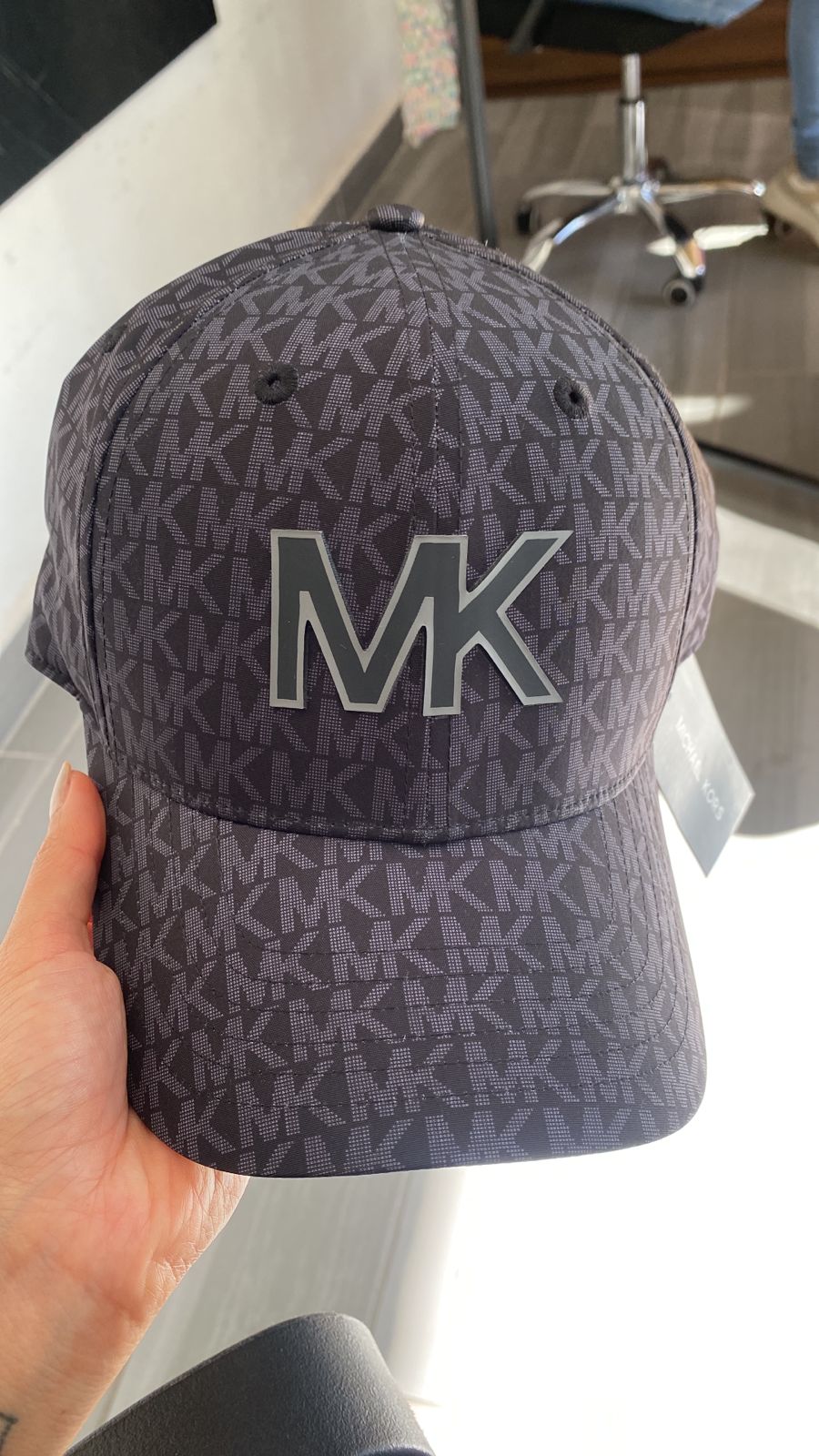 LOGO BASEBALL CAP BLACK