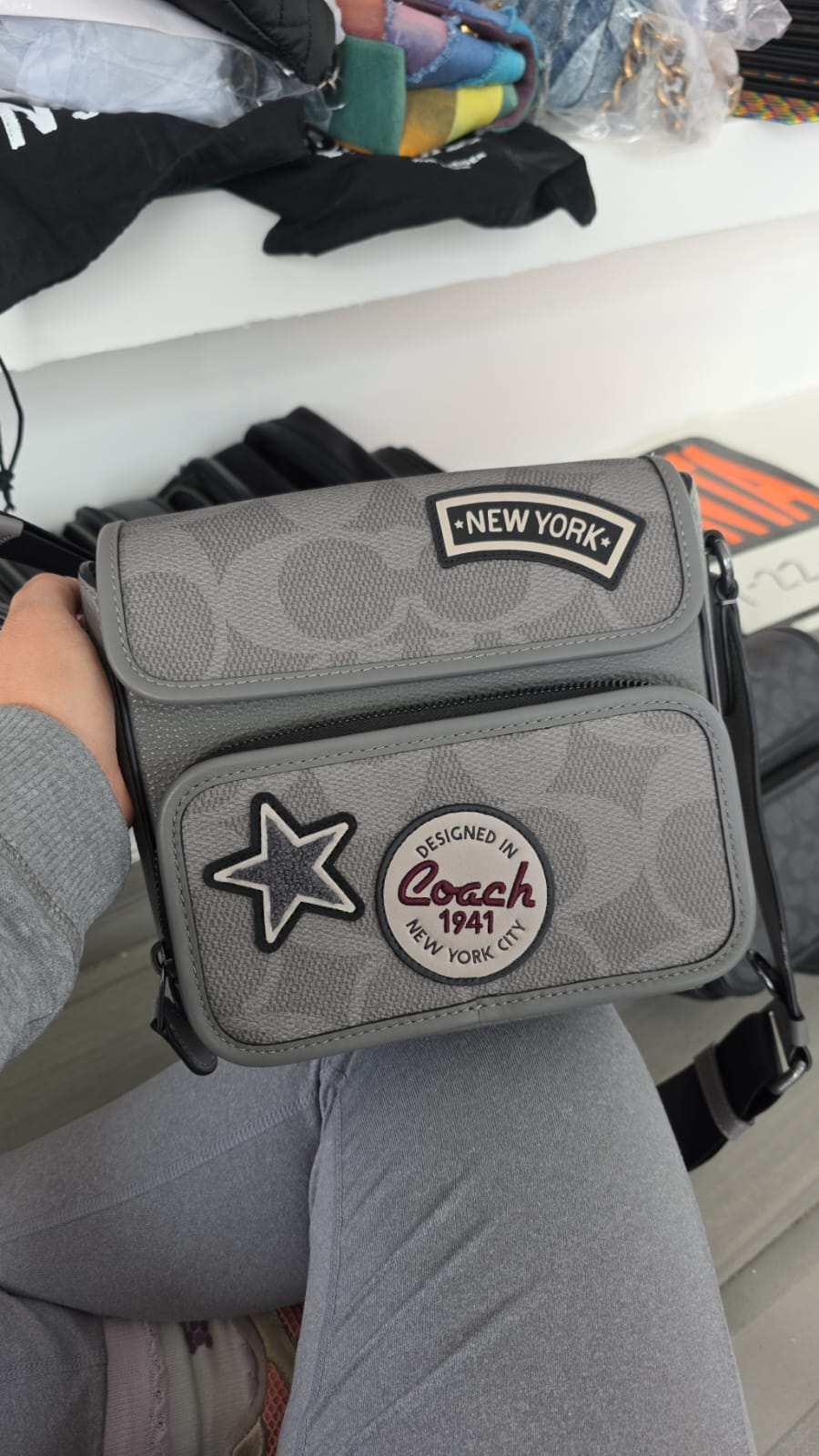 SULLVN FLP SIGNATURE PATCH QB/GREY/MULTI