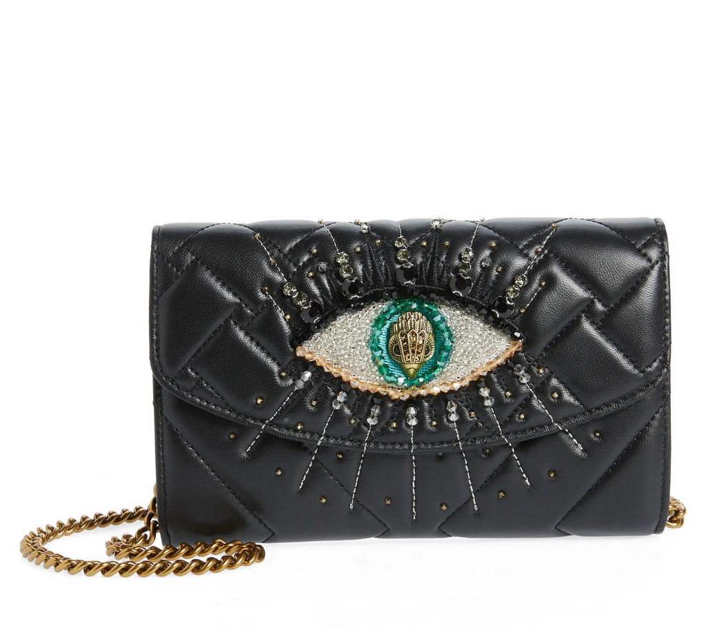 KENSINGTON CHAIN WALLET EYE BLACK