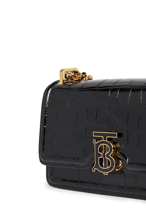 BURBERRY TB SMALL BLACK