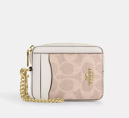 ZIPPER CC SIGNATURE IM/WHITE/CHALIK