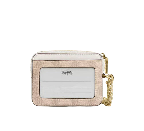 ZIPPER CC SIGNATURE IM/WHITE/CHALIK