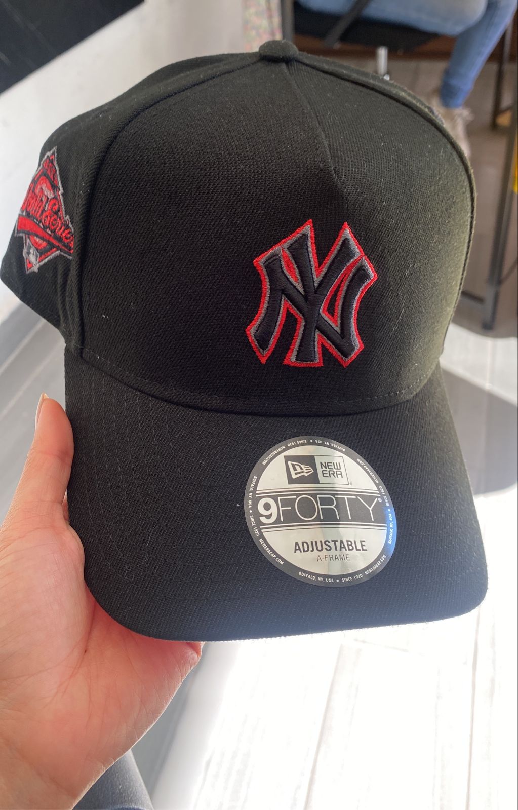NEW YORK YANKEES MLB BLACKOUT POP RED