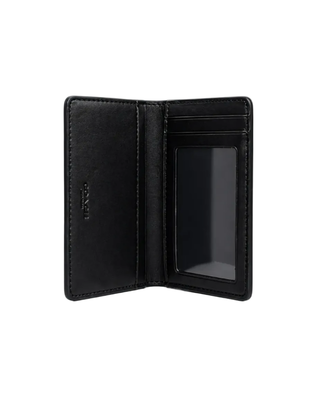 COACH - ID CARD WALLET LTH BLACK