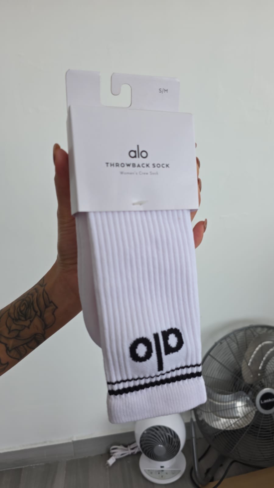 THROWBACK SOCK WITHE