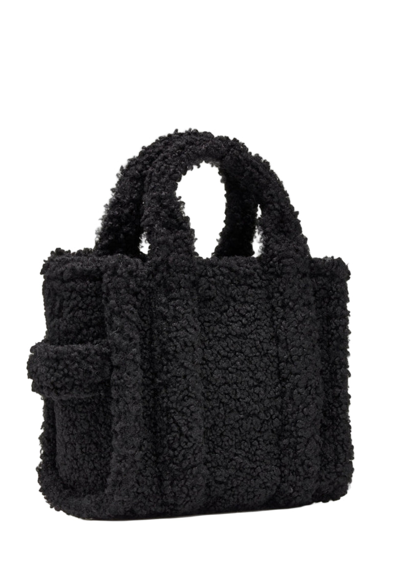 THE TOTE BAG MEDIUM PUFF BLACK