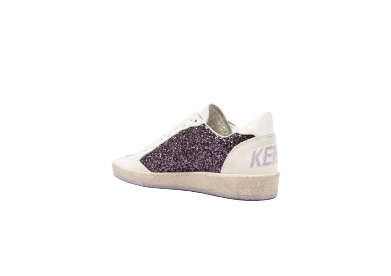 GOLDEN GOOSE - BALL STAR PURPLE/ WHITE