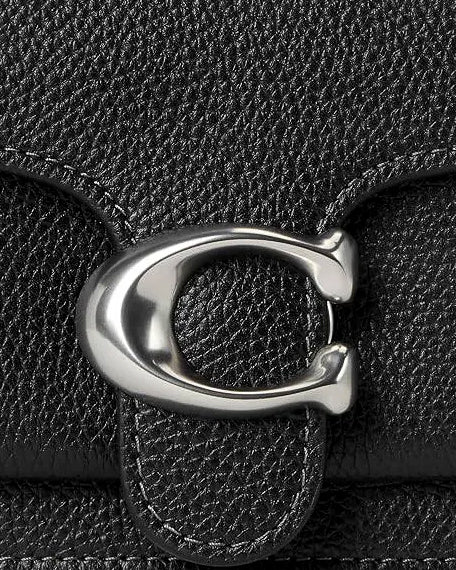 COACH - PP TBBY CHN CLTCH BLACK/SILVER